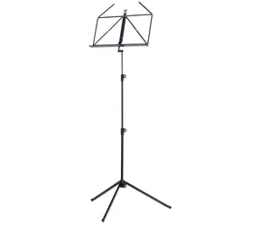 K&amp;M 100/1 stojan na noty čierna / výška od 625 do 1240 mm