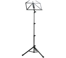 K&amp;M 10810 stojan na noty čierna / výška od 720 do 1520 mm