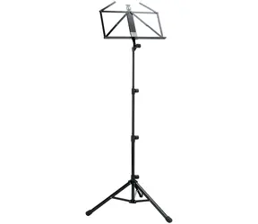 K&amp;M 10810 stojan na noty čierna / výška od 720 do 1520 mm