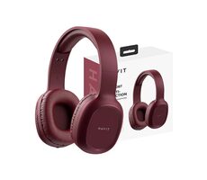 Havit H2590BT Pre červené / Bezdrôtové slúchadlá / mikrofón / až 4 h / Bluetooth 5.1 