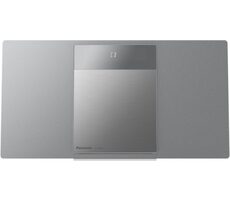 Panasonic SC-HC410EG-S strieborná / Mikrosystém / 40 W / CD / MP3 / FM / BT / USB / AUX