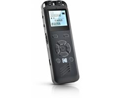 Kodak VRC 250 čierna / Diktafón / 8GB / až 581 hodín záznamu / microUSB / 2x 3.5mm