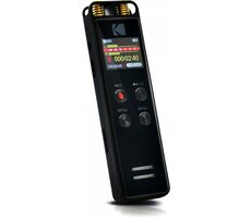 Kodak VRC 550 čierna / Diktafón / 8GB / až 581 hodín záznamu / microSD / USB-C / 2x 3.5mm