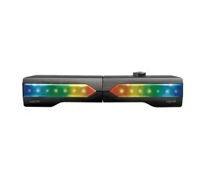 LogiLink SP0059 čierna / Soundbar / RGB / Bluetooth 5.0 / 3.5mm 