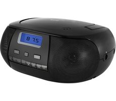 ECG CDR 500 čierna / Rádiomagnetofón / FM PLL CD / AUX-in  