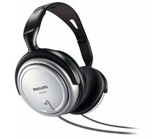 Philips SHP2500/10 strieborná / Slúchadlá / 3.5mm + 6.3mm jack / 6m