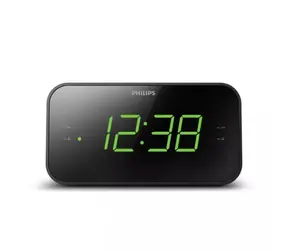 Philips TAR3306/12 čierna / Rádiobudík / FM
