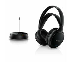 Philips SHC5200/10 čierna / Bezdrôtové slúchadlá / RF