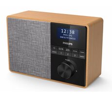 Philips TAR5505/10 hnedá / Rádio / FM / DAB+ / BT / 5W repro