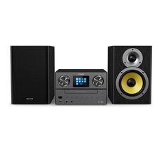 Philips TAM8905/10 čierna / Mikrosystém / FM / DAB+ / CD / USB / BT / WiFi / 100W repro