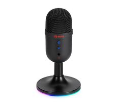 Marvo MIC-06 čierna / Mikrofón / podsvietenie / USB-A / 1.7m