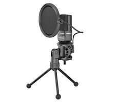 Marvo MIC-03 ??čierna / Mikrofón / USB-A / 1.5m