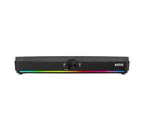 Marvo SG-286 čierna / Soundbar / 2.0 / 10W / Bluetooth 5.3 / USB-A