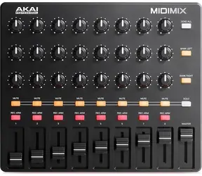 AKAI MIDImix mixážny pult &amp; DAW kontrolér čierna