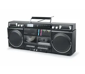 Muse M-380 GB čierna / Presnosné rádio / 80W / FM / CD / Bluetooth / Micro SD