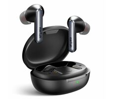 EarFun Air S čierna / bezdrôtové slúchadlá / mikrofón / Bluetooth 5.2 / IPX5 / výdrž až 30 h