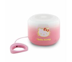 Hello Kitty Mini Speaker Kitty Head Logo ružová / Bluetooth reproduktor / výdrž až 7 hod. / IPX4 / USB-C 
