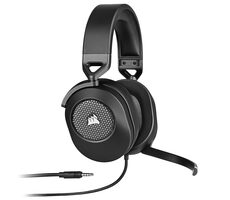 Corsair HS65 Surround čierna / Herné slúchadlá / mikrofón / 7.1 priestorový zvuk / 3.5mm Jack + USB-A