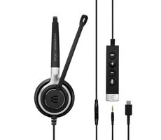 EPOS Sennheiser IMPACT SC 635 (USB-C) čierna / Pre callcentrá / headset / mikrofón 