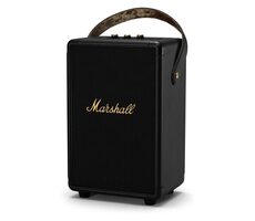 Marshall Tufton čierno-zlatá / Bluetooth reproduktor / 80W / subwoofer / vstup na 3.5 mm jack