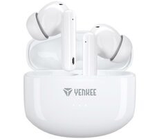 YENKEE YHP 08BT ANC Harmon biela / Bezdrôtové slúchadlá / mikrofón / Bluetooth 5.3