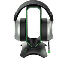 YENKEE YHB 3003 TOWER čierna / Herný húb a stojanánok na slúchadlá / 3x USB 2.0 / RGB / 1.5m