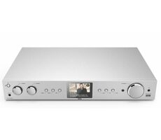 HAMA DIT2105SBTX strieborná / Digitálne a internetové rádio / FM / DAB+ / WiFi / BT / USB / 3.5mm / SPDIF / Cinch