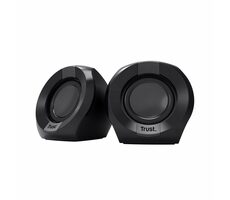 Trust Polo čierna / Reproduktory / 2.0 / 4W / USB + 3.5mm jack