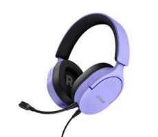 Trust Gaming GXT 489P Fayzo fialová / Herné slúchadlá / mikrofón / 3.5mm jack