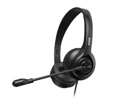 Marvo HP1001 čierna / Slúchadlá / mikrofón / 1.7m / 2x 3.5mm jack