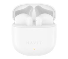 Havit TW976 biela / Bezdrôtové slúchadlá / Bluetooth 5.3 / nabíjacie púzdro / až 5 h