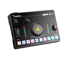 Maono AMC2 čierna / Zvukový mixér a zvuková karta / XLR / USB-C / 3.5mm jack / BT 4.2