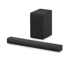 LG DS40T čierna / Soundbar 2.1 / výkon 300 W / bezdrôtový subwoofer / Bluetooth / USB / HDMI 