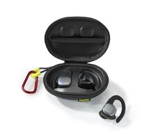 HAMA Spirit Athletics čierna / bezdrôtové slúchadlá s mikrofónom / Bluetooth