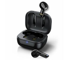 Buxton BTW 3300 čierna / Bezdrôtové slúchadlá / mikrofón / IPX4 / Bluetooth 5.1