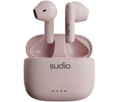 Sudio A1 ružové / bezdrôtové slúchadlá / mikrofón / IPX4 / Bluetooth 5.3
