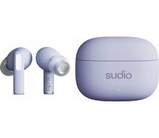 Sudio A1 Pre fialové / bezdrôtové slúchadlá / mikrofón / IPX4 / Bluetooth 5.2