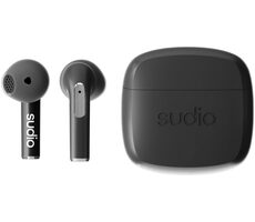 Sudio N2 čierna / bezdrôtové slúchadlá / mikrofón / IPX4 / Bluetooth 5.3