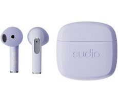 Sudio N2 fialové / bezdrôtové slúchadlá / mikrofón / IPX4 / Bluetooth 5.3