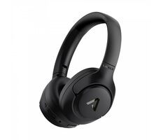 Lamax NoiseComfort2 ANC čierna / Bezdrôtové slúchadlá s mikrofónom / Bluetooth 5.3 / USB-C / cestovné puzdro / dopredaj