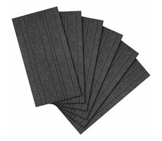 Streamplify Akustický panel šedá 6ks / 60 x 30 cm / hĺbka 12mm