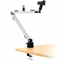 Streamplify Mount Arm biela / Rameno so svorkou na stôl / nosnosť 2.5 kg / dĺžka až 75 cm