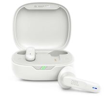 JBL Wave Flex biela / Bezdrôtové slúchadlá / mikrofón / BT 5.2 / IPX2