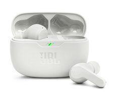JBL Wave Beam biela / Bezdrôtové slúchadlá / mikrofón / BT 5.2 / IPX2