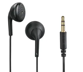 HAMA Bubbly čierna / Slúchadlá / 3.5mm jack / 1.2m