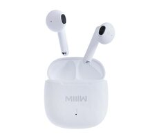 MIIIW Conch True PLUS biela / Bezdrôtové slúchadlá / Bluetooth 5.3 / IPX4 / AAC  