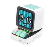 Divoom Dito Pre biela / Prenosný reproduktor / 15W / Bluetooth 5.0 / RGB 