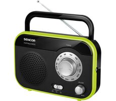 Sencor SRD 210 BGN čierna / Rádioprijímač / FM & AM