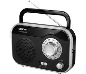 Sencor SRD 210 BS čierna / Rádioprijímač / FM & AM