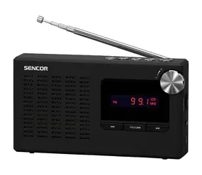 Sencor SRD 2215 čierna / Rádioprijímač / PLL FM 